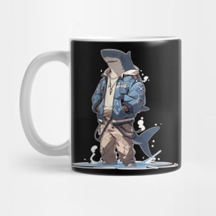 Anime Great White Shark Lifeguard Mug